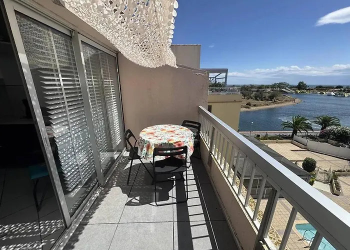Avec Vue Chenal Et - 4 Personnes - Cap D'agde Ct980-406 Apartamento Agde