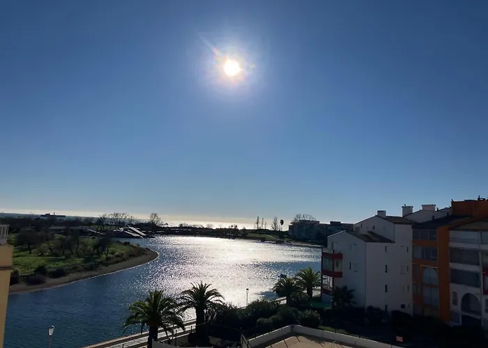 Avec Vue Chenal Et - 4 Personnes - Cap D'agde Ct980-406 Apartamento Agde
